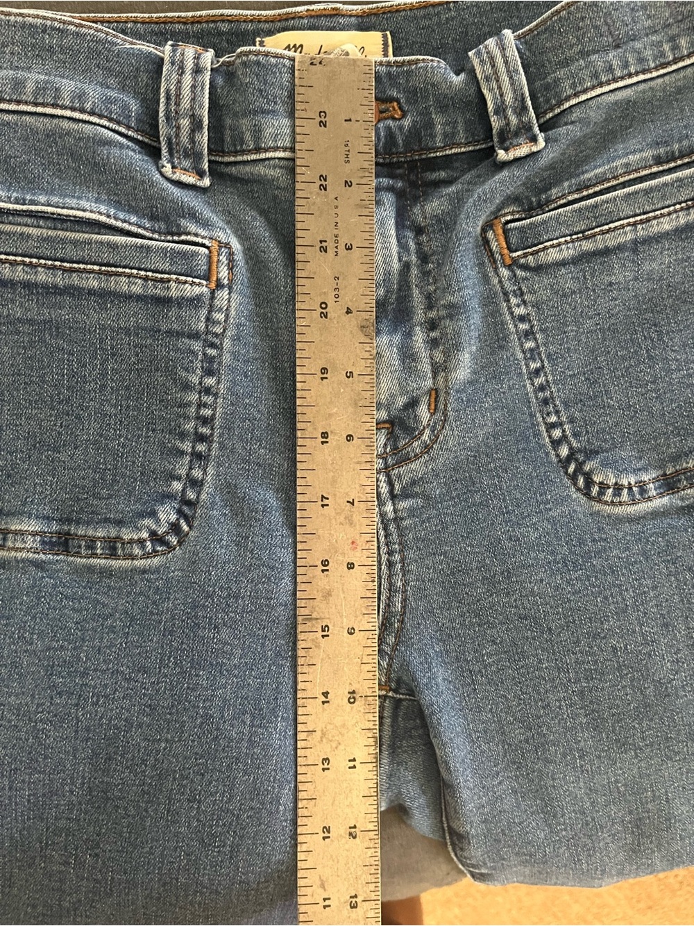 Madewell Kick OutDark Jeans - Picture 3 of 7